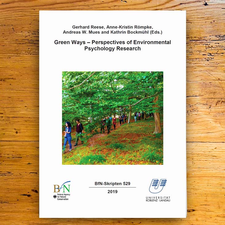 Green Ways - Perspectives of Environmental Psychology Research Johanna Lochner